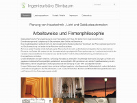 ib-birnbaum.de Webseite Vorschau