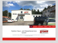 hydros-haustechnik.de Webseite Vorschau