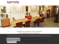lennartz-augenoptik.de Webseite Vorschau