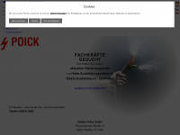 poick.de Webseite Vorschau