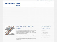 ista-stahlbau.de Webseite Vorschau