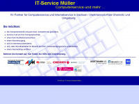 it-service-mueller.net Webseite Vorschau