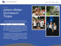 johann-walter-gymnasium.de Webseite Vorschau