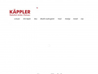kaeppler.de Webseite Vorschau