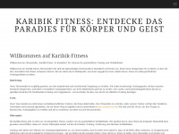 karibik-fitness.de Webseite Vorschau