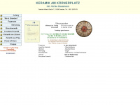 keramik-am-koernerplatz.de Webseite Vorschau