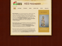kes-holzwaren.de Webseite Vorschau
