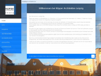 kilpper-architekten.de Webseite Vorschau