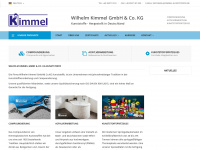 kimmel-kunststoffe.de Webseite Vorschau