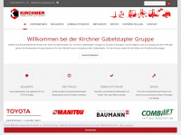 kirchner-gabelstapler.de Webseite Vorschau