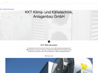 kkt-anlagenbau.de Webseite Vorschau
