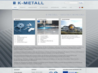 k-metall.de Webseite Vorschau