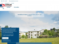 koehler-immo.de Webseite Vorschau