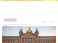 kopinski.com Webseite Vorschau