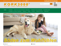 kork3000.de Webseite Vorschau