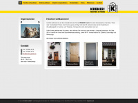 kreher-gmbh.de Webseite Vorschau