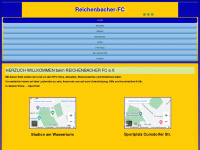 reichenbacher-fc.de Webseite Vorschau