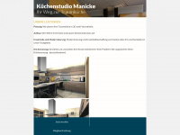 kuechenstudio-manicke.de Webseite Vorschau