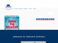 kuehltechnik-weissenborn.de Webseite Vorschau