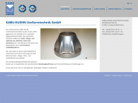 kuehn-metalforming.de Webseite Vorschau