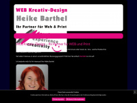 web-kreativdesign.de Webseite Vorschau