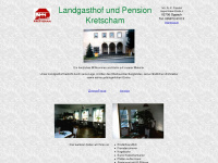 landgasthof-kretscham.de Webseite Vorschau