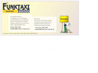 funktaxi-leipzig.de Webseite Vorschau