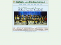 lausitzorchester.de Webseite Vorschau