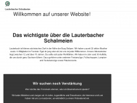 lauterbacher-schalmeien.de Webseite Vorschau