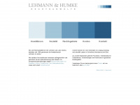 lehmann-humke.de Webseite Vorschau