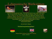 lehmannschewerkstaetten.de Webseite Vorschau