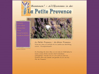 la-petite-provence.de Webseite Vorschau