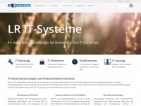 lr-itsysteme.de Webseite Vorschau
