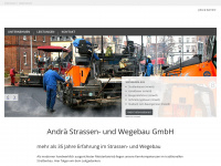 andrae-strabau.de Webseite Vorschau