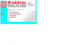 haertel-gbr.de Webseite Vorschau