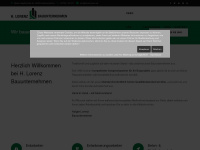 lorenz-bau.net Webseite Vorschau