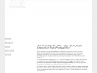 lrp-autorecycling.de Webseite Vorschau