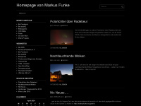 markusfunke.eu Webseite Vorschau