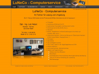 luneco.de Webseite Vorschau