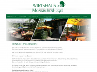 wirtshaus-monarchenhuegel.de Webseite Vorschau