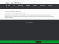 mabas-hydraulik.de Webseite Vorschau
