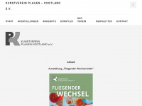 kunstverein-plauen.net Webseite Vorschau
