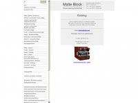 malteblock.de Webseite Vorschau