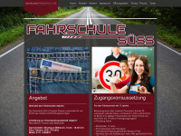 fahrschule-suess.de Webseite Vorschau
