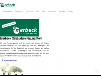 merbeck.de Webseite Vorschau