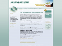 mehrweg-system.de Webseite Vorschau