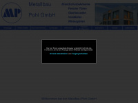 metallbau-pohl.de Webseite Vorschau