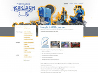 metallbau-kokisch.de Webseite Vorschau