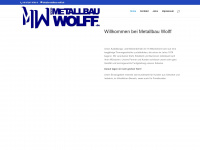 metallbau-wolff.de