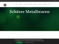 metallwaren-schuerer.de Webseite Vorschau